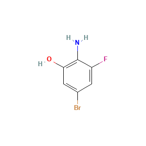 2-Amino-5-bromo-3-fluorophenol