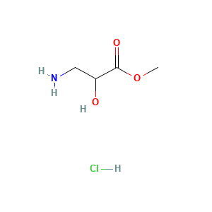 Methyl 3-amino-2-hydroxypropanoate hydrochloride