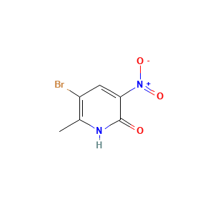 5-Bromo-6-methyl-3-nitropyridin-2-ol
