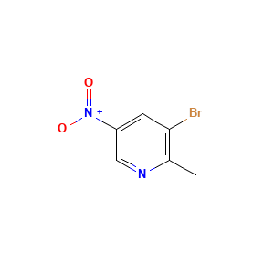 3-Bromo-2-methyl-5-nitropyridine