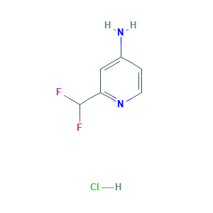 2-(Difluoromethyl)pyridin-4-amine hydrochloride