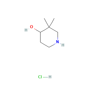 3,3-Dimethylpiperidin-4-ol hydrochloride