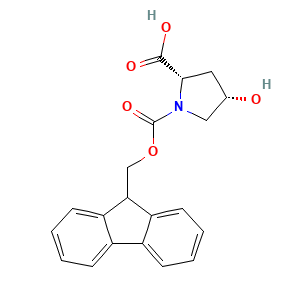 (2S,4S)-1-(((9H-Fluoren-9-yl)methoxy)carbonyl)-4-hydroxypyrrolidine-2-carboxylic acid