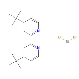 4,4'-Bis(tert-butyl)-2,2'-bipyridine]nickel dibromide