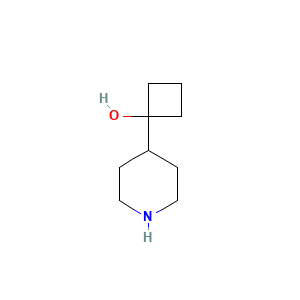 1-(Piperidin-4-yl)cyclobutan-1-ol