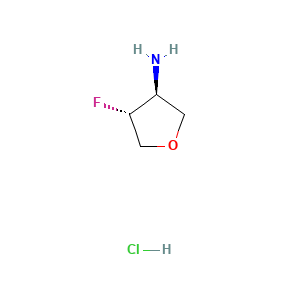 trans-4-Fluorotetrahydrofuran-3-amine hydrochloride