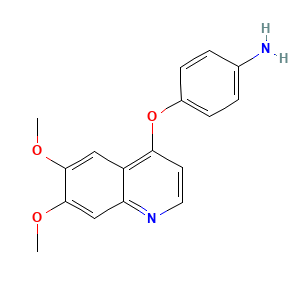 4-[(6,7-Dimethoxyquinolin-4-yl)oxy]aniline