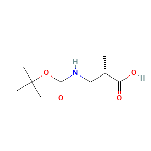 (2S)-3-(((tert-butoxy)carbonyl)amino)-2-methylpropanoic acid