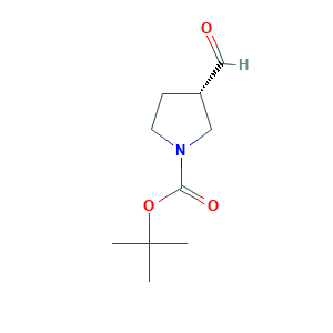 (S)-tert-butyl 3-formylpyrrolidine-1-carboxylate