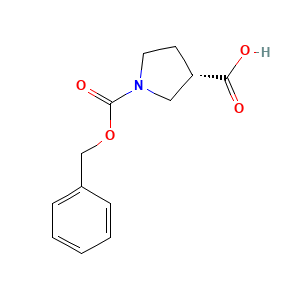 (S)-1-((Benzyloxy)carbonyl)pyrrolidine-3-carboxylic acid