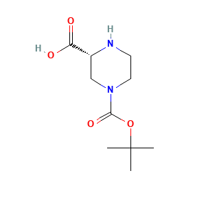 (2R)-4-(tert-Butoxycarbonyl)piperazine-2-carboxylic acid