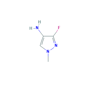 3-Fluoro-1-methyl-1H-pyrazol-4-amine