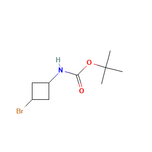 rac-tert-butyl N-((1r,3r)-3-bromocyclobutyl)carbamate