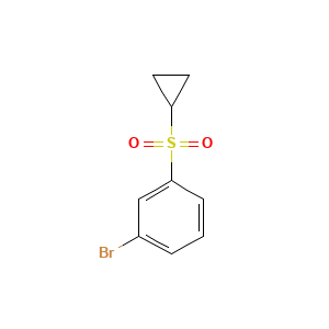 1-Bromo-3-(cyclopropylsulfonyl)benzene