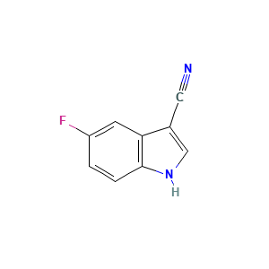 5-fluoro-1H-indole-3-carbonitrile