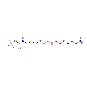tert-butyl N-(3-(2-(2-(3-aminopropoxy)ethoxy)ethoxy)propyl)carbamate