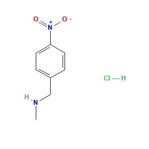 Methyl((4-nitrophenyl)methyl)amine hydrochloride