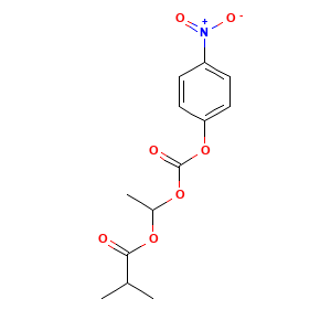 1-(((4-Nitrophenoxy)carbonyl)oxy)ethyl isobutyrate