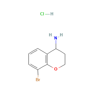 8-Bromo-3,4-dihydro-2H-1-benzopyran-4-amine hydrochloride