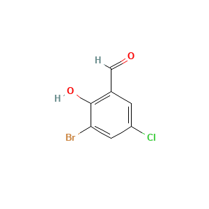 3-Bromo-5-chloro-2-hydroxybenzaldehyde