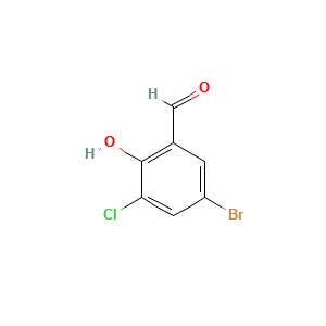 5-Bromo-3-chloro-2-hydroxybenzaldehyde