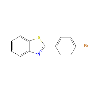 2-(4-Bromophenyl)benzothiazole