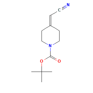 tert-Butyl 4-(cyanomethylidene)piperidine-1-carboxylate