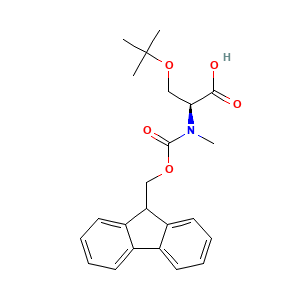 N-alpha-(9-Fluorenylmethyloxycarbonyl)-N-alpha-methyl-O-t-butyl-L-serine