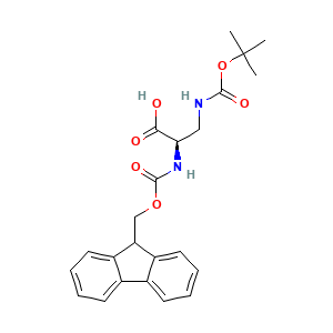 3-((tert-Butoxy(hydroxy)methylidene)amino)-N-(((9H-fluoren-9-yl)methoxy)(hydroxy)methylidene)alanine
