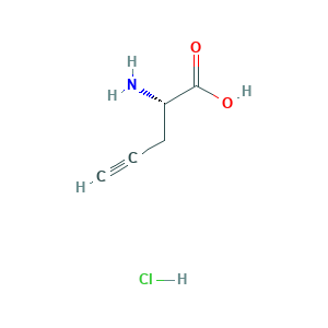 (S)-2-Aminopent-4-ynoic acid hydrochloride