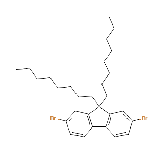 2,7-Dibromo-9,9-di-n-octylfluorene