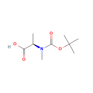 N-(tert-Butoxycarbonyl)-N-methyl-D-alanine