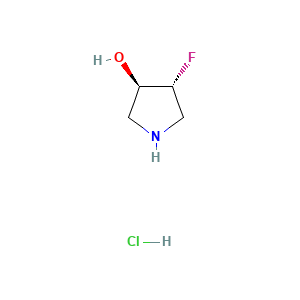 (3R,4R)-4-fluoropyrrolidin-3-ol hydrochloride