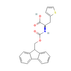 (R)-2-((((9H-Fluoren-9-yl)methoxy)carbonyl)amino)-3-(thiophen-2-yl)propanoic acid