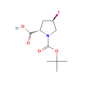 (2S,4R)-1-[(tert-butoxy)carbonyl]-4-fluoropyrrolidine-2-carboxylic acid