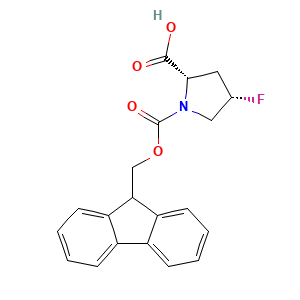 (2S,4S)-1-(((9H-fluoren-9-yl)methoxy)carbonyl)-4-fluoropyrrolidine-2-carboxylic acid