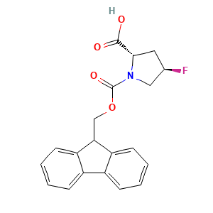 (2S,4R)-1-(((9H-fluoren-9-yl)methoxy)carbonyl)-4-fluoropyrrolidine-2-carboxylic acid