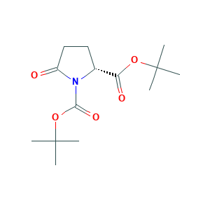 (R)-Di-tert-butyl 5-oxopyrrolidine-1,2-dicarboxylate