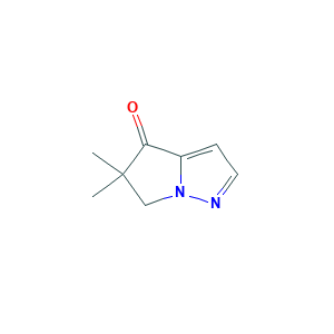 5,5-Dimethyl-5,6-dihydro-4H-pyrrolo[1,2-B]pyrazol-4-one