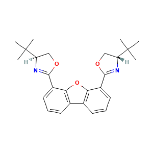 4,6-Bis((S)-4-(tert-butyl)-4,5-dihydrooxazol-2-yl)dibenzo[b,d]furan