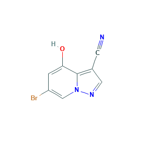 6-Bromo-4-hydroxypyrazolo[1,5-A]pyridine-3-carbonitrile