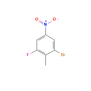 2-Bromo-6-fluoro-4-nitrotoluene