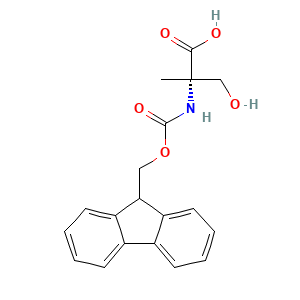 Fmoc-(S)-2-amino-2-methyl-3-hydroxypropanoic acid