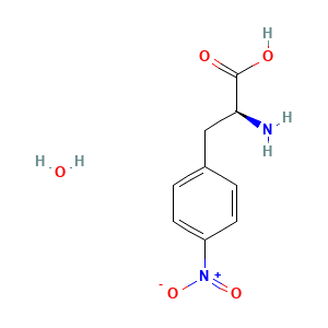 (2S)-2-amino-3-(4-nitrophenyl)propanoic acid;hydrate