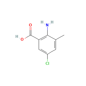 2-Amino-5-chloro-3-methylbenzoic acid