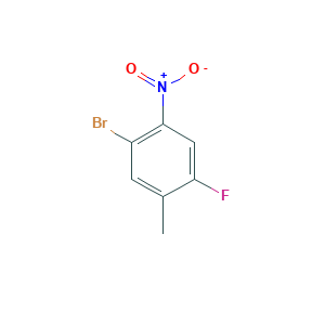 1-Bromo-4-fluoro-5-methyl-2-nitrobenzene