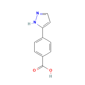 4-(1H-Pyrazol-5-yl)benzoic acid