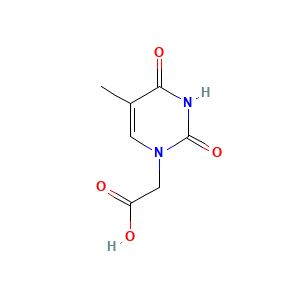 2-(5-Methyl-2,4-dioxo-1,2,3,4-tetrahydropyrimidin-1-yl)acetic acid