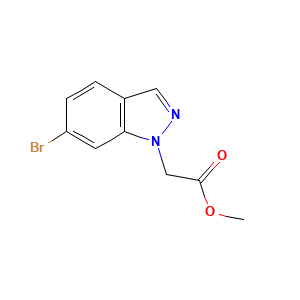 methyl 2-(6-bromo-1H-indazol-1-yl)acetate