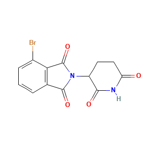 4-bromo-2-(2,6-dioxopiperidin-3-yl)-2,3-dihydro-1H-isoindole-1,3-dione